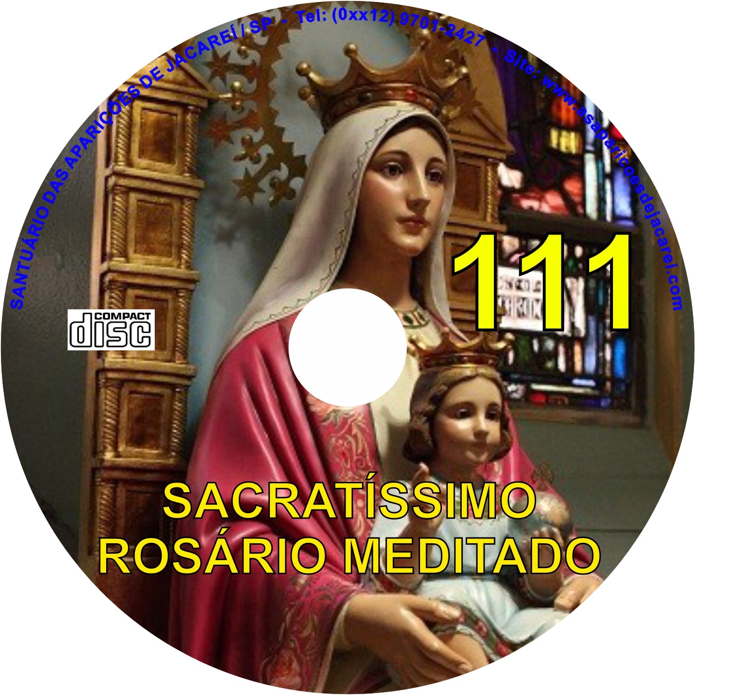 CD Rosário Meditado 111 CD Rosário Meditado 111